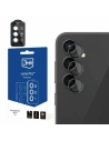 Szkło hybrydowe na obiektyw aparatu 3MK Lens Protection Pro Samsung Galaxy S23 FE czarny - Galaxy S23 FE - 3MK