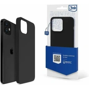 Kup Etui 3MK szilikon tok Apple iPhone 12 Mini fekete - 3MK6535 - {ean13} - Sklep Home Screen