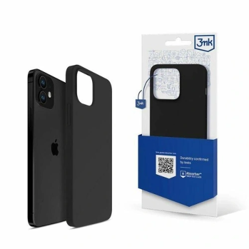 Kup Etui 3MK szilikon tok Apple iPhone 12 Mini fekete - 3MK6535 - {ean13} - Sklep Home Screen