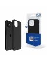 Etui 3MK szilikon tok Apple iPhone 12 Mini fekete - iPhone 12 mini - 3MK