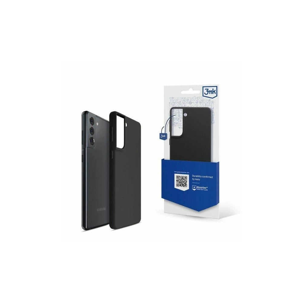 Etui 3MK Silicone Case Samsung Galaxy S22+ Plus 5G czarny - Galaxy S22+ Plus - 3MK