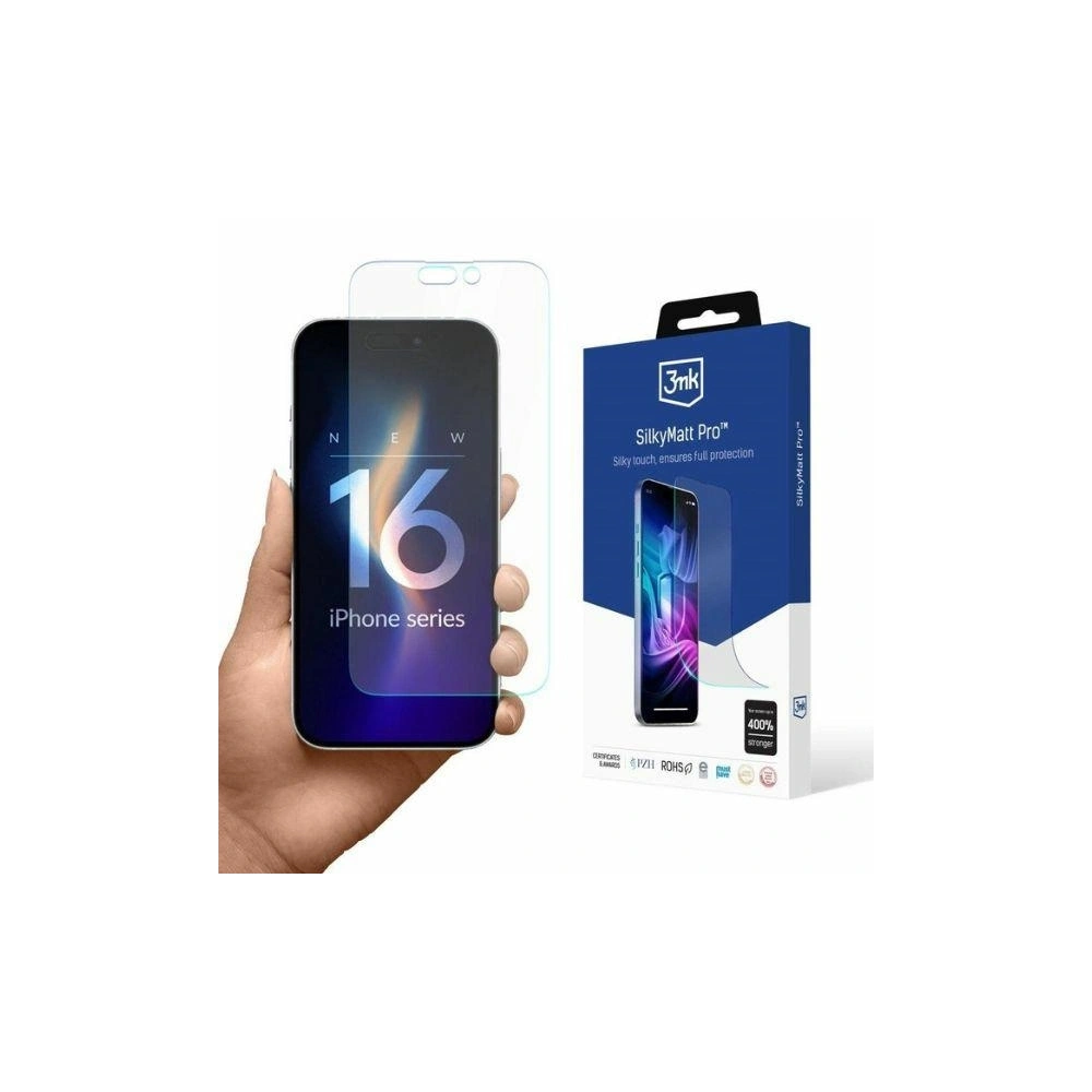 Folia matowa 3MK SilkyMatt Pro Apple iPhone 16 Pro - iPhone 16 Pro - 3MK
