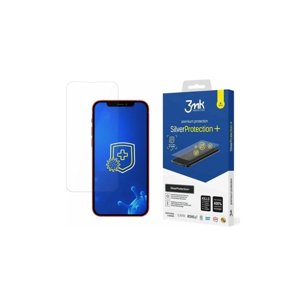 Antymikrobowa folia ochronna 3MK SilverProtect+ Apple iPhone 13 - iPhone 13 - 3MK