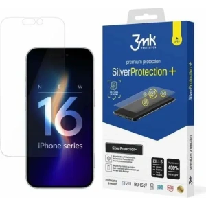 Buy Antimicrobial protective film 3MK SilverProtect+ Apple iPhone 16 Pro Max - 3MK6550 - {ean13} - Home Screen Store Europe