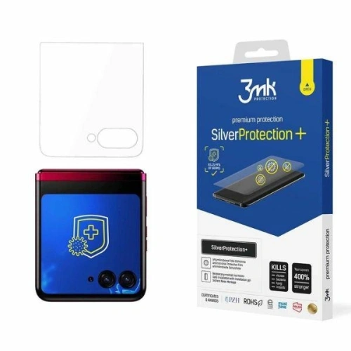 Buy Antimicrobial protective film 3MK SilverProtect+ Motorola Razr 50 Ultra (front) - 3MK6553 - {ean13} - Home Screen Store Europe
