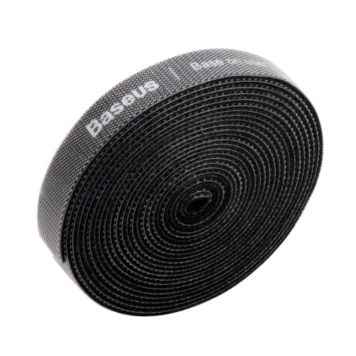 Kup Baseus Klettband, Kabelorganisator Rainbow Circle Velcro Straps 3m (schwarz) - BSU907BLK - {ean13} - Sklep Home Screen