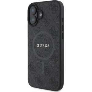 Kup Etui Guess GUHMP16SG4GFRK Apple iPhone 16 hardcase 4G Ring Classic Logo MagSafe czarny - GUE3465 - {ean13} - Sklep Home Screen