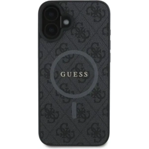 Kup Etui Guess GUHMP16SG4GFRK Apple iPhone 16 hardcase 4G Ring Classic Logo MagSafe czarny - GUE3465 - {ean13} - Sklep Home Screen