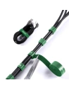 Kup Bandă velcro, organizator cabluri Baseus Rainbow Circle Velcro Straps 3m (verde) - BSU908GRN - {ean13} - Sklep Home Screen