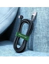 Kup Taśma rzepowa, organizer kabli Baseus Rainbow Circle Velcro Straps 3m (zielony) - BSU908GRN - {ean13} - Sklep Home Screen