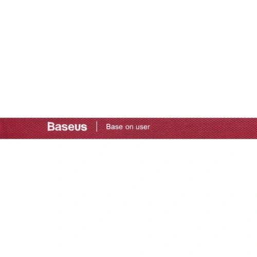 Kup Taśma rzepowa, organizer kabli Baseus Rainbow Circle Velcro Straps 3m (czerwony) - BSU909RED - {ean13} - Sklep Home Screen