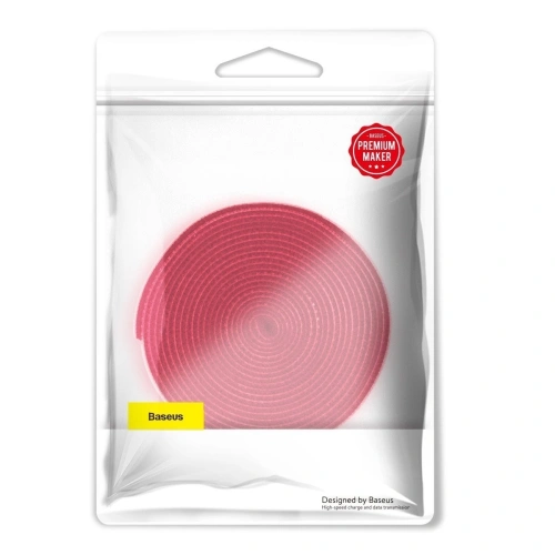 Kup Baseus Klettband, Kabelorganisator Rainbow Circle Velcro Straps 3m (rot) - BSU909RED - {ean13} - Sklep Home Screen