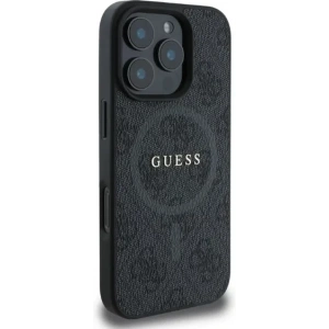 Kup Case Guess GUHMP16XG4GFRK Apple iPhone 16 Pro Max Hardcase 4G Ring Classic Logo MagSafe schwarz - GUE3469 - {ean13} - Sklep Home Screen