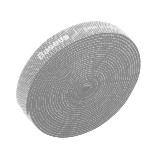 Kup Bandă cu arici, organizator cabluri Baseus Rainbow Circle Velcro Straps 3m (gri) - BSU910GRY - {ean13} - Sklep Home Screen