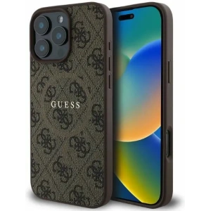 Kup Etui Guess GUHMP16XG4GFRW Apple iPhone 16 Pro Max hardcase 4G Ring Classic Logo MagSafe brązowy - GUE3471 - {ean13} - Sklep Home Screen