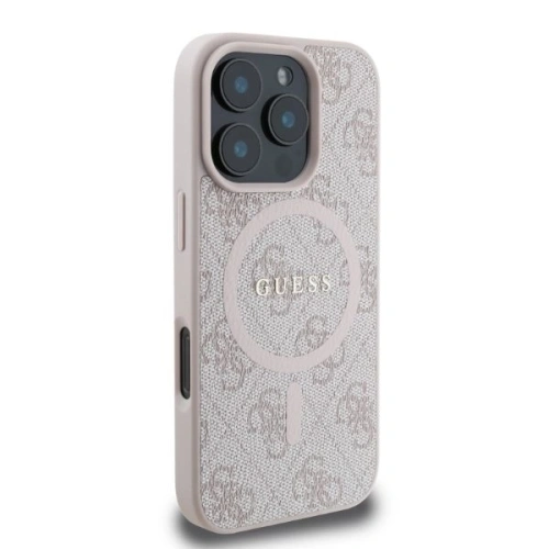 Kup Etui Guess GUHMP16XG4GFRP Apple iPhone 16 Pro Max hardcase 4G Ring Classic Logo MagSafe růžový - GUE3470 - {ean13} - Sklep Home Screen