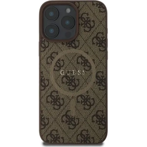 Kup Etui Guess GUHMP16XG4GFRW Apple iPhone 16 Pro Max hardcase 4G Ring Classic Logo MagSafe brązowy - GUE3471 - {ean13} - Sklep Home Screen