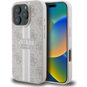 Kup Etui Guess GUHMP16XP4RPSP Apple iPhone 16 Pro Max hardcase 4G Printed Stripes MagSafe różowy - GUE3474 - {ean13} - Sklep Home Screen