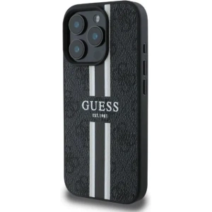 Kup Etui Guess GUHMP16XP4RPSK Apple iPhone 16 Pro Max hardcase 4G Printed Stripes MagSafe czarny - GUE3473 - {ean13} - Sklep Home Screen