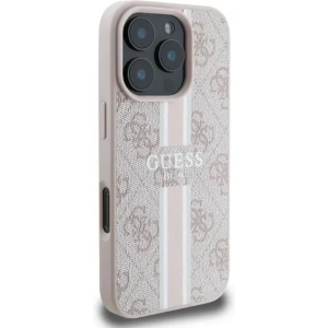 Kup Etui Guess GUHMP16XP4RPSP Apple iPhone 16 Pro Max hardcase 4G Printed Stripes MagSafe różowy - GUE3474 - {ean13} - Sklep Home Screen
