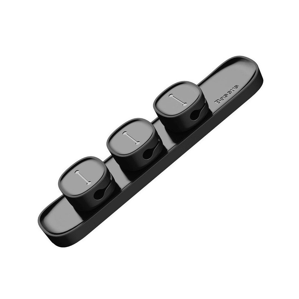 Organizer kabli Baseus Peas, magnetyczny (czarny)