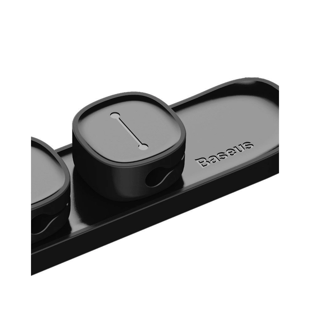 Organizer kabli Baseus Peas, magnetyczny (czarny)