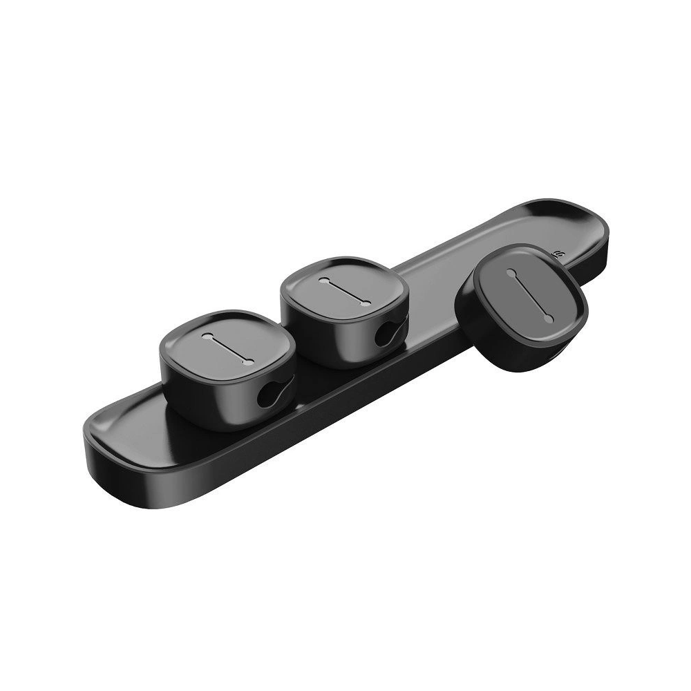 Organizer kabli Baseus Peas, magnetyczny (czarny)