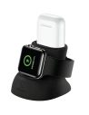 USAMS 2-in-1 stand for Apple Watch and AirPods black - Other stands - Usams