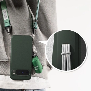 Etui Ringke Onyx Google Pixel 9 Pro Dunkelgrün - Pixel 9 Pro - Ringke