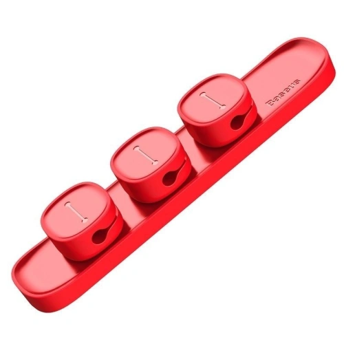 Kup Organizator cabluri Baseus Peas, magnetic (roșu) - BSU914RED - {ean13} - Sklep Home Screen
