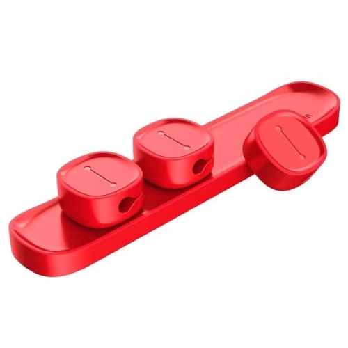 Buy Baseus Peas Cable Clip Red - BSU914RED - {ean13} - Home Screen Store Europe