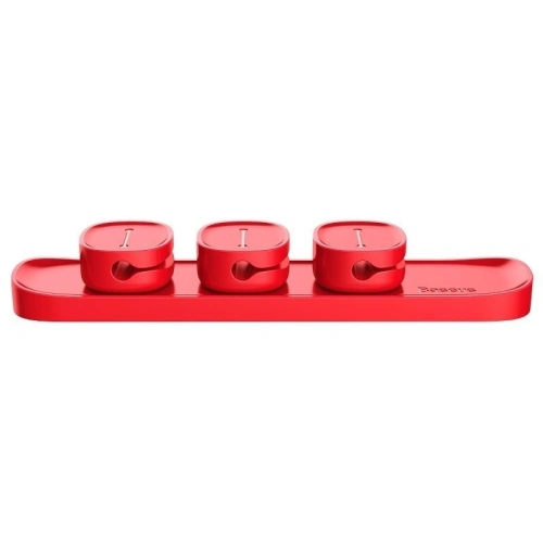 Kup Organizer kabli Baseus Peas, magnetyczny (czerwony) - BSU914RED - {ean13} - Sklep Home Screen