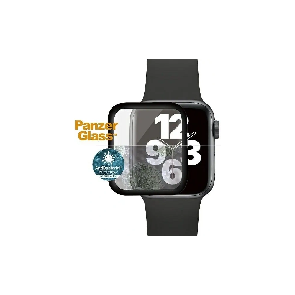 Szkło hartowane PanzerGlass Curved Apple Watch 4/5/6/SE 40mm czarny - Watch - PanzerGlass