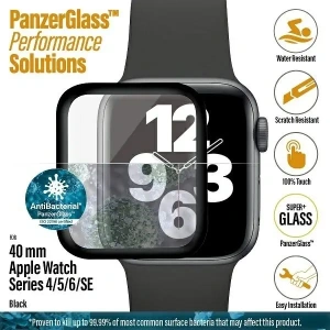 Kup Gehärtetes Glas PanzerGlass Curved Apple Watch 4/5/6/SE 40mm schwarz - PZG696 - {ean13} - Sklep Home Screen