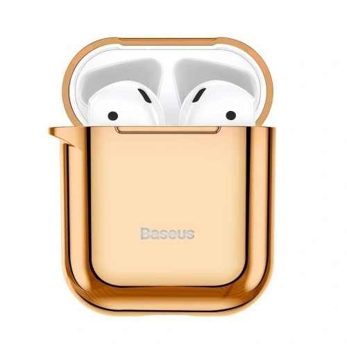 Kup Etui Baseus Shining Hook Case do Apple AirPods (zlaté) - BSU915GLD - {ean13} - Sklep Home Screen