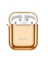 Baseus Apple Case Shining Hook Case für AirPods (Gold)