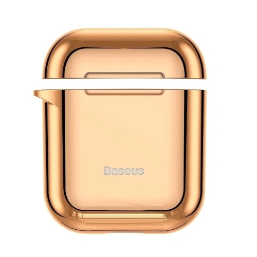 Kup Etui Baseus Shining Hook Case do Apple AirPods (zlaté) - BSU915GLD - {ean13} - Sklep Home Screen
