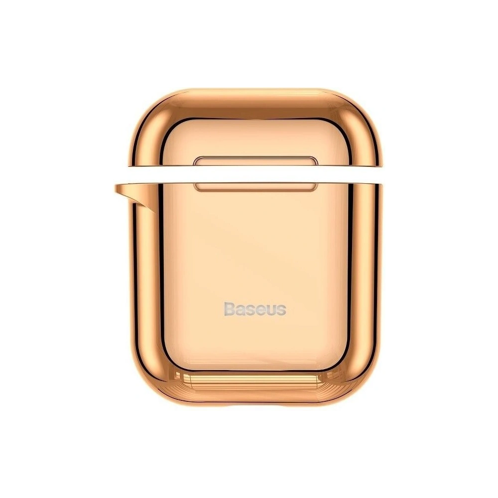 Etui Baseus Shining Hook Case do Apple AirPods (złote)
