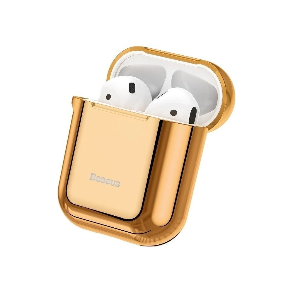 Etui Baseus Shining Hook Case do Apple AirPods (złote)