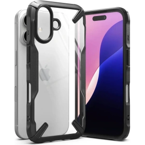 Kup Etui Ringke Fusion-X Apple iPhone 16 Black - RGK2018 - {ean13} - Sklep Home Screen
