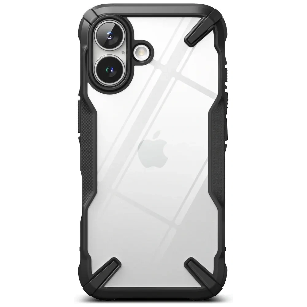 Etui Ringke Fusion-X Apple iPhone 16 Black - iPhone 16 - Ringke