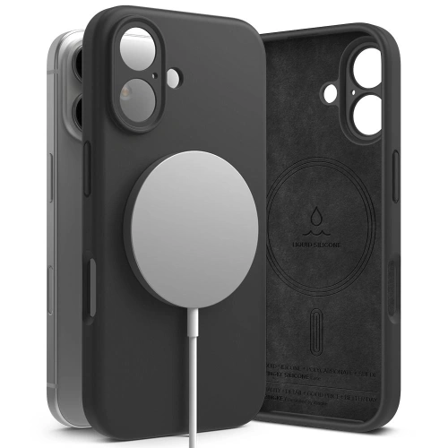 Kup Etui Ringke szilikon Magnetic MagSafe Apple iPhone 16 fekete - RGK2019 - {ean13} - Sklep Home Screen