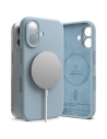 Ringke Silicon Magnetic MagSafe Apple iPhone 16 Albastru - iPhone 16 - Ringke