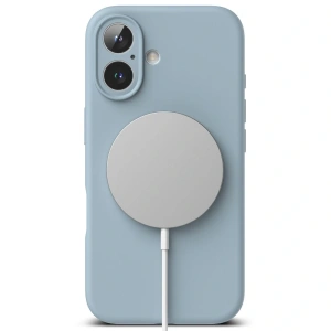Kup Ringke Silicone Magnetic MagSafe Apple iPhone 16 modré - RGK2021 - {ean13} - Sklep Home Screen