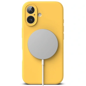 Kup Ringke Silicone Magnetic MagSafe Apple iPhone 16 Galben - RGK2022 - {ean13} - Sklep Home Screen