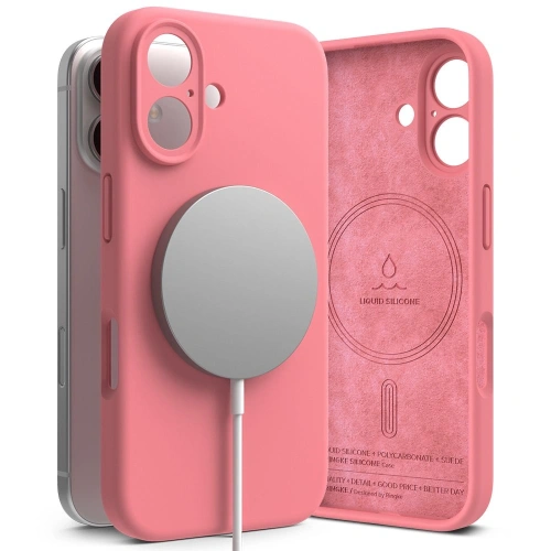Kup Ringke Silikon Magnetisch MagSafe Apple iPhone 16 Pink - RGK2023 - {ean13} - Sklep Home Screen