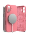 Ringke Silicone Magnetic MagSafe Apple iPhone 16 Roz - iPhone 16 - Ringke