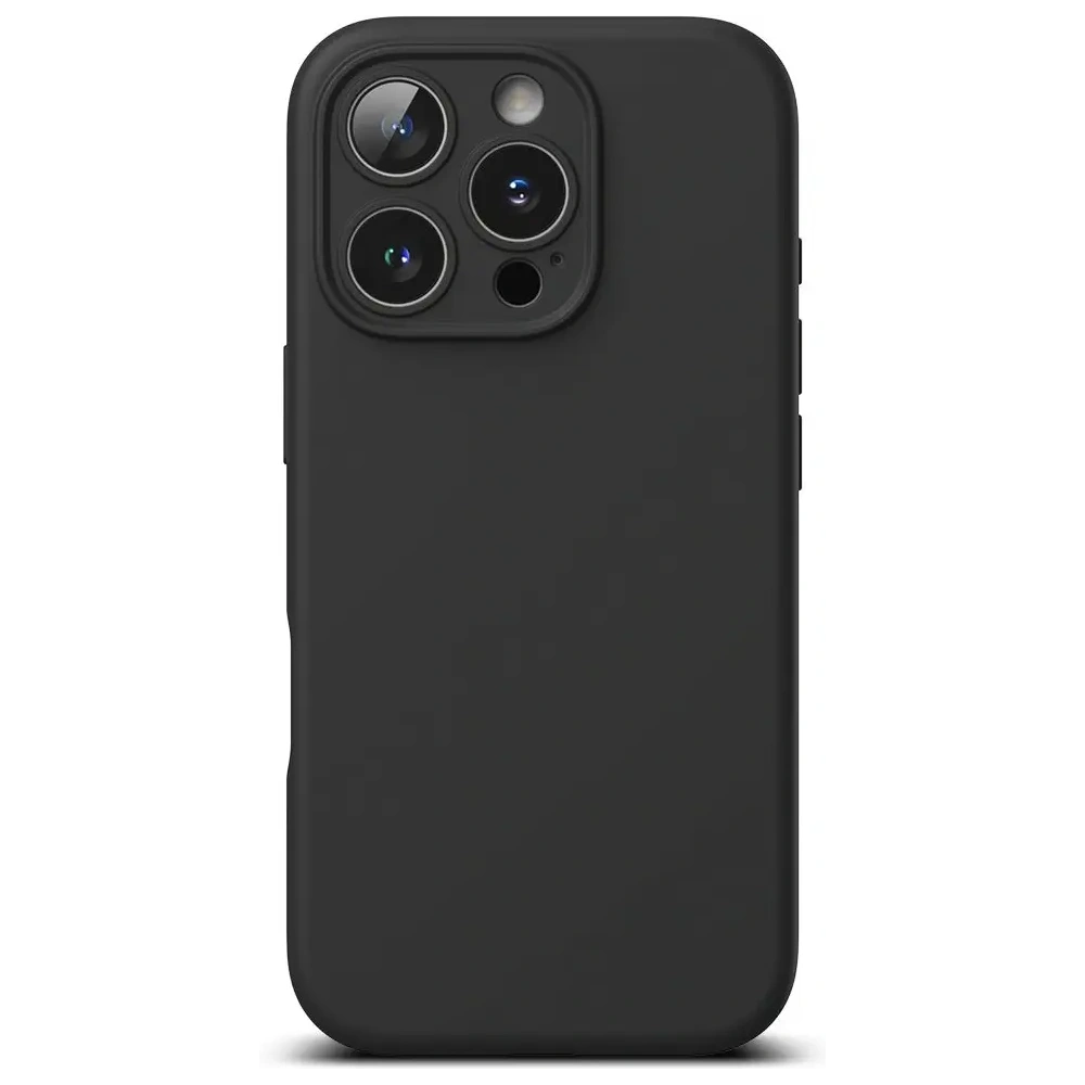 Etui Ringke Silicone Magnetic MagSafe Apple iPhone 16 Pro Black - iPhone 16 Pro - Ringke