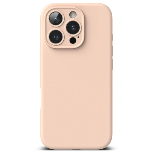 Buy Case Ringke Silicone Magnetic MagSafe Apple iPhone 16 Pro Pink Sand - RGK2028 - {ean13} - Home Screen Store Europe