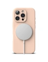 Buy Case Ringke Silicone Magnetic MagSafe Apple iPhone 16 Pro Pink Sand - RGK2028 - {ean13} - Home Screen Store Europe